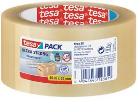 tesa tesapack Ruban adhésif ultra strong, 50 mm x 66m