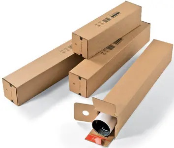 ColomPac Tube d'expédition, pour format A0, couleur: marron