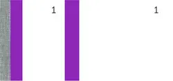 ELVE Bloc vendeur, dimensions: (L)135 x (H)60 mm, violet