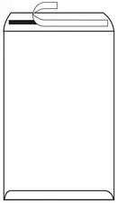 herlitz Enveloppe d'expédition, B4, auto-adhésive, marron