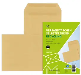MAILmedia Pochette d'expédition, C5, marron