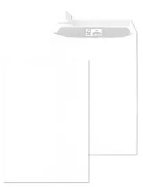 MAILmedia Versandtasche, DIN C4, ohne Fenster, weiß