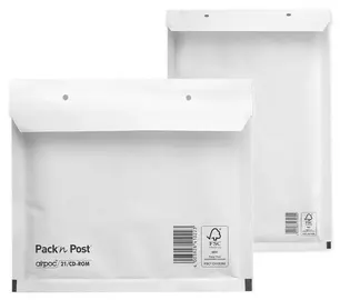 MAILmedia Pochette à bulle d'air, type A11/A, 5 g, blanc