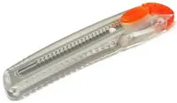 NT Cutter iL-120P, boîtier en plastique, orange-transparent