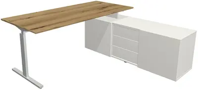 kerkmann Bureau complet "Form 2", érable