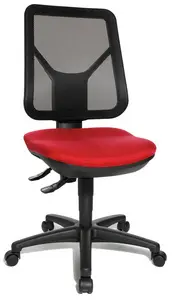 Topstar Fauteuil de bureau "Ergo Net", rouge-ferrari