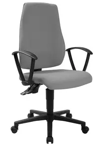 Topstar Chaise de bureau pivotante "Maxx 500", gris