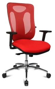 Topstar Fauteuil de bureau "Sitness Net Pro 100", rouge