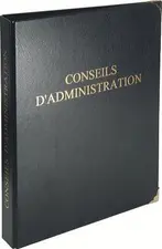 EXACOMPTA Reliure économique "Conseils d'Administration