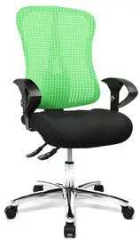 Topstar Chaise de bureau pivotante "Sitness 90", vert,