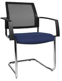 Topstar Chaise de bureau "filet BtoB 20", bleu