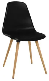 Topstar Chaise visiteur "T 2020", noir / hêtre