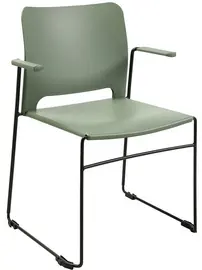 Topstar Chaise visiteur "Visit Lite", plastique, olive