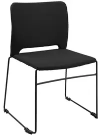 Topstar Chaise visiteur "Visit Lite", rembourré, noir