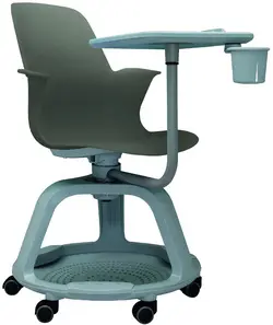 Bi-Office Chaise de séminaire ACTIVE 360+R, gris