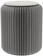 PAPERFLOW Tabouret pliable Flexistool, hauteur: 420 mm, gris