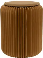 PAPERFLOW Tabouret pliable Flexistool, (H)420 mm, marron