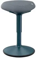 LEITZ Tabouret "assis" Ergo actif, assise confort,gris foncé