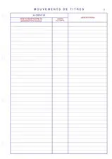 ELVE Recharge pour reliure D77, 297 x 210 mm, papier blanc