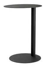 PAPERFLOW Table d'appoint EASYDESK, rond, anthracite