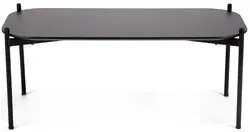 PAPERFLOW Table d'appoint MEET, (L)1.000 x (P)500 mm, noir