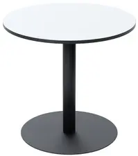 PAPERFLOW Table de bistrot Mezzo, diamètre: 800 mm, blanc