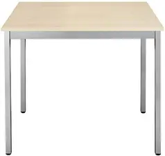 SODEMATUB Table universelle 188REA, 1800 x 800, érable/alu