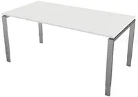 kerkmann Bureau Form 5, (L)1.600 x (P)800 mm, blanc
