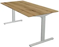 kerkmann Bureau "Form 2", (L)1.800 mm, chêne