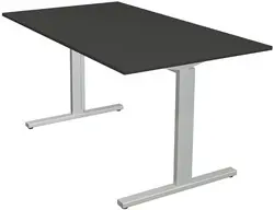 kerkmann Bureau "Form 2", (L)1.800 mm, anthracite