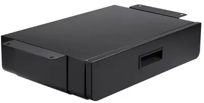 LogiLink Tiroir de bureau sous table, noir