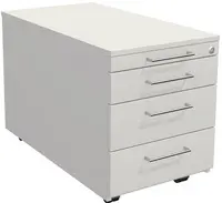 kerkmann Caisson mobile ARTLINE, 1 tiroir, blanc