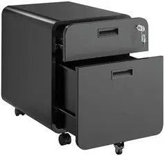 LogiLink Caisson mobile, 2 tiroirs, noir