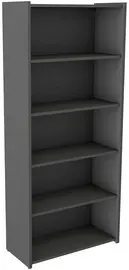 kerkmann Étagère home-like, 5 HC, (B)800 mm, anthracite