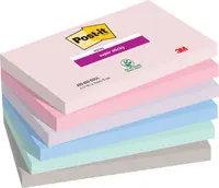 Post-it Bloc-note super sticky notes, 127 x 76 mm, Soulful