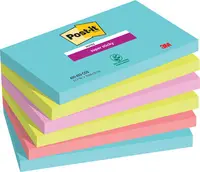 Post-it Bloc-note super sticky notes, 127 x 76 mm, Cosmic
