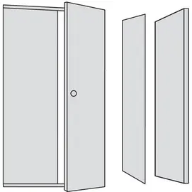kerkmann Kit de porte à deux battants Progress 500