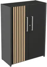 kerkmann Placard Oxford, 3 hauteurs de classeur, anthracite