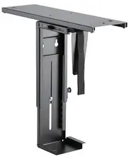 LogiLink Support CPU, métal, pivotant & coulissant, noir