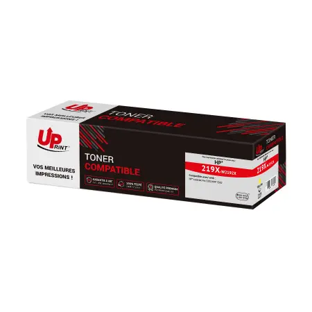 UPRINT TONER COMPATIBLE HP 219X PUCE NEUVE AVEC NIVEAU-REMPLACE W2192X YELLOW
