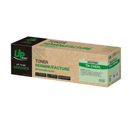 UPRINT TONER REMANUFACTURE BROTHER 248XL-REMPLACE TN248XL YELLOW