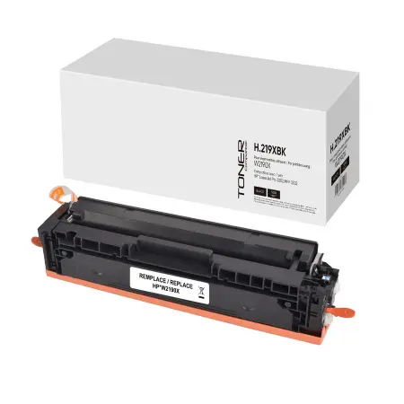 NEUTRE TONER COMPATIBLE HP 219X PUCE NEUVE AVEC NIVEAU-REMPLACE W2190X BLACK