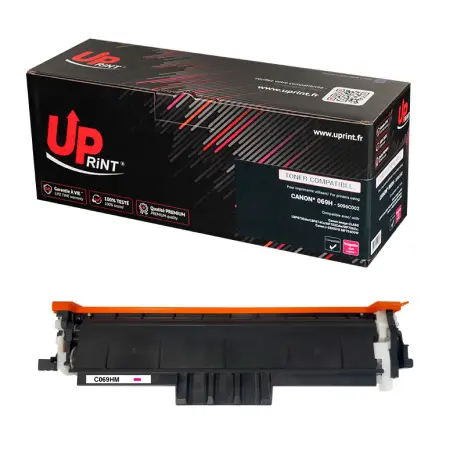 UPRINT TONER COMPATIBLE CANON 069H-REMPLACE 5096C002 MAGENTA