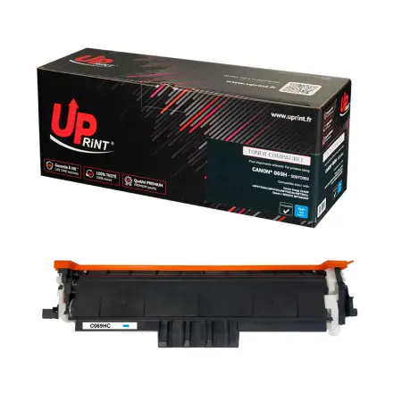 UPRINT TONER COMPATIBLE CANON 069H-REMPLACE 5097C002 CYAN