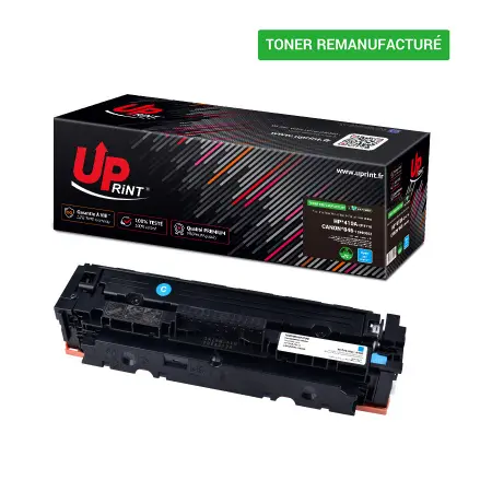 UPRINT TONER REMANUFACTURE HP/CANON 410A/046-REMPLACE CF411A/046 CYAN