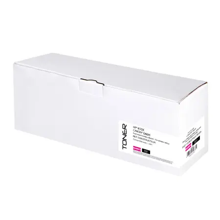 NEUTRE TONER COMPATIBLE HP/CANON 410X/046H SANS NIVEAU- CF413X/046H MAGENTA
