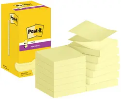 Post-it Bloc-note adhésif super sticky z-notes, 76 x 76 mm