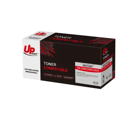 UPRINT TONER COMPATIBLE BROTHER 2000-REMPLACE TN2000/2005/2025