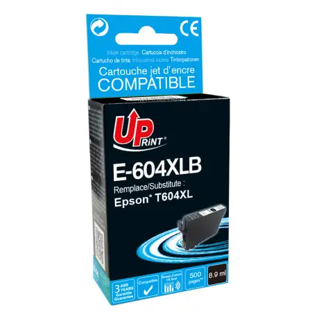 UPRINT CARTOUCHE COMPATIBLE EPSON 604XL-REMPLACE T10H140 BLACK