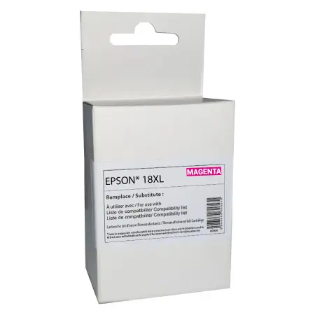 NEUTRE CARTOUCHE COMPATIBLE EPSON 18XL-REMPLACE T181340 MAGENTA
